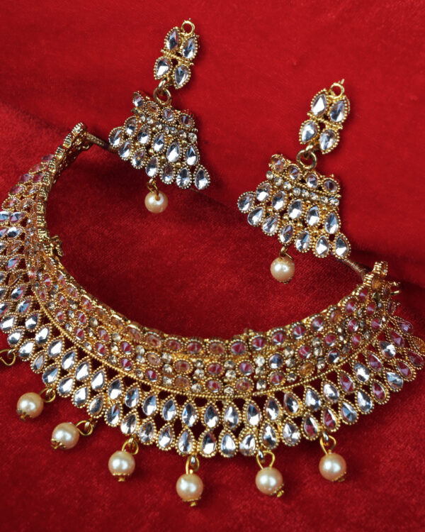 Elpis Kundan Choker Set - Image 4