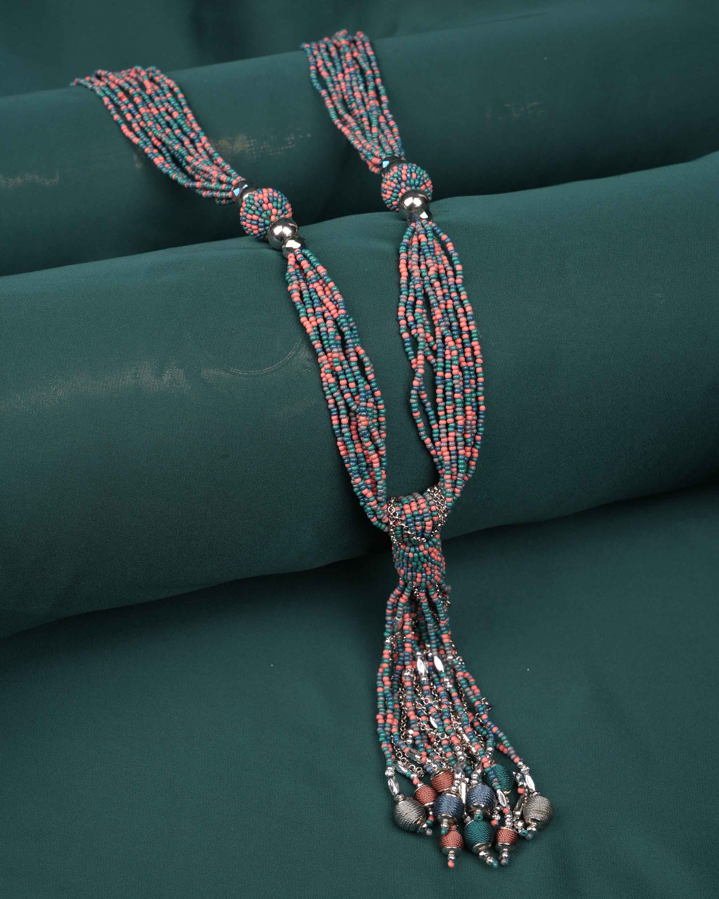 Acoma Beads Crape Necklace