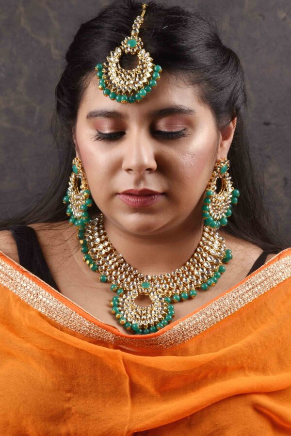 Athena Gold Plated Kundan Set