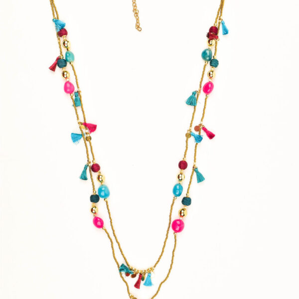 Palm Beads Necklace