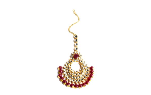 Athena Gold Plated Kundan Set - Image 2