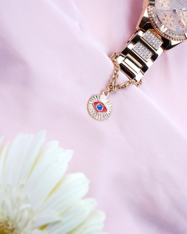 Power Of Eye Gold Watch Charm