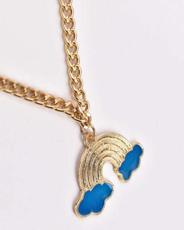 Blue Raibow Dainty Watch Charm - Image 4