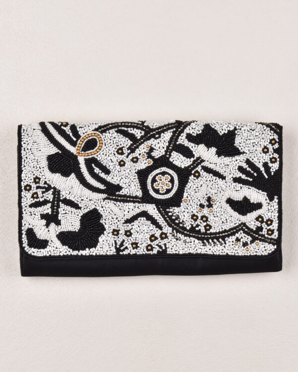 Daffodil Embroided Clutch - Image 3