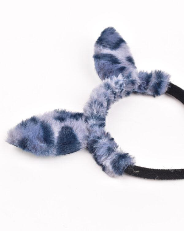 Kiera Blue Bunny Ear Head Band - Image 2