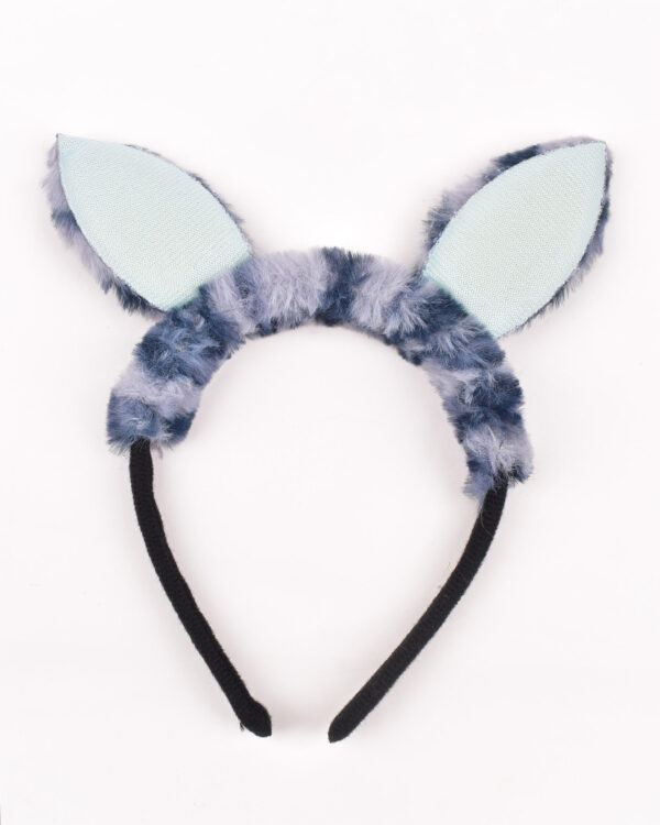 Kiera Blue Bunny Ear Head Band - Image 3