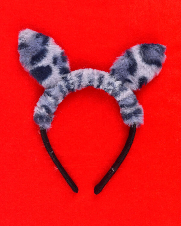 Kiera Blue Bunny Ear Head Band - Image 5