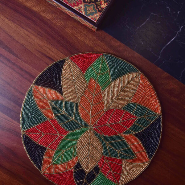 Kiwi Multicolor Round Tablemat