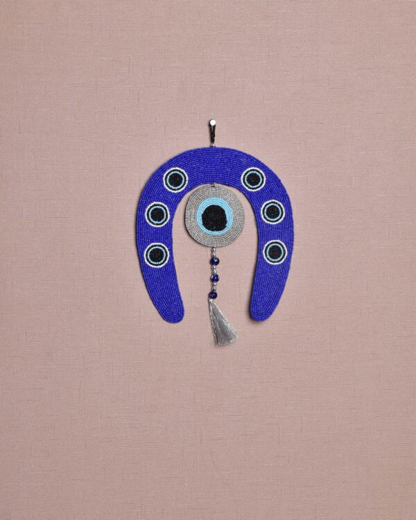 Blu Evil Eye& Horseshoe Wallhanging - Image 4