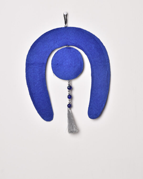 Blu Evil Eye& Horseshoe Wallhanging - Image 2