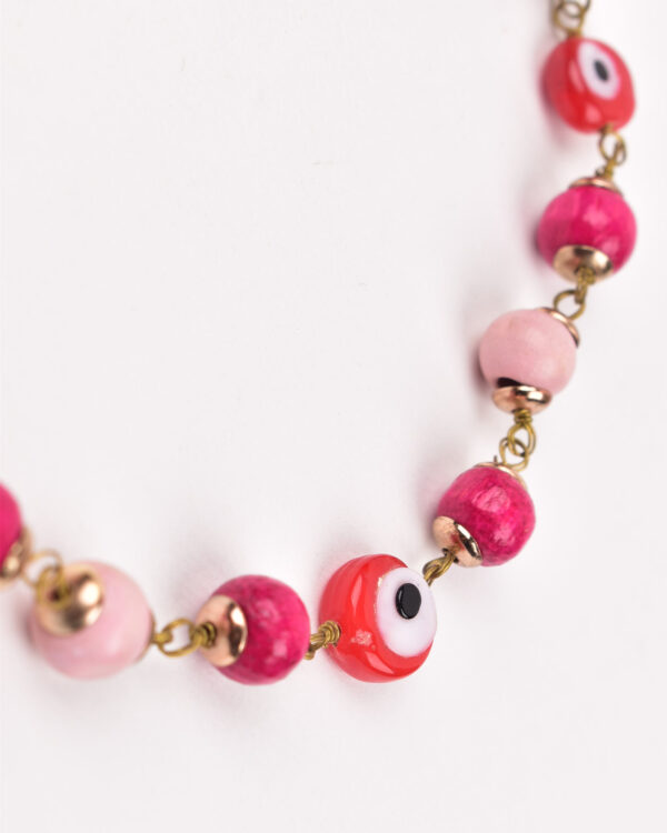 Evil Eye Trinklet Anklet - Image 2