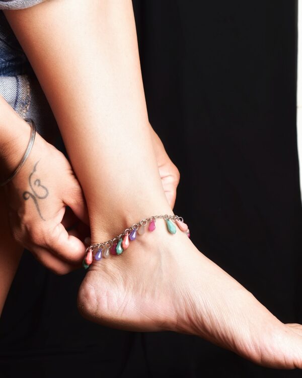 Calathea Multicolor Anklet - Image 2