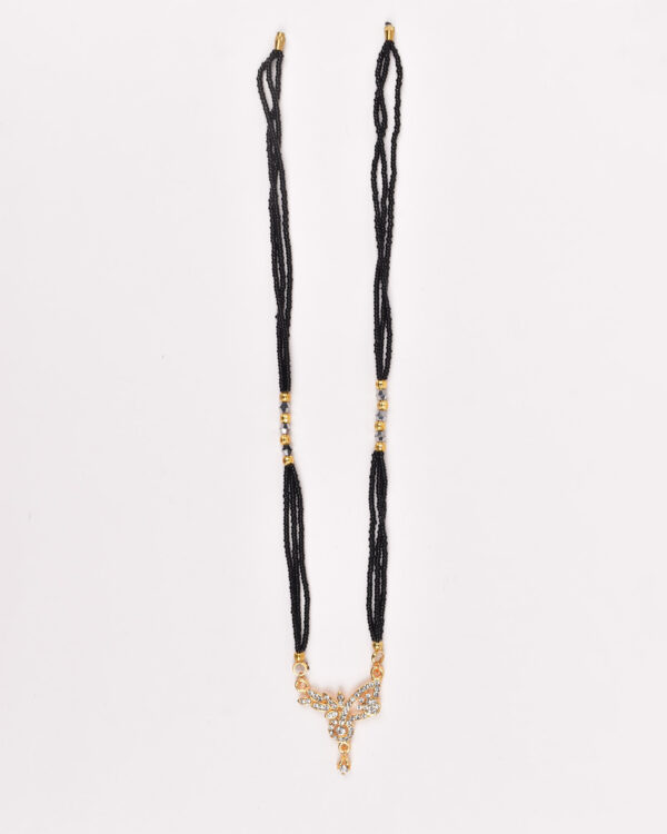 Clio Diamond Studded Mangalsutra - Image 3