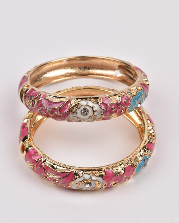 Temite Pink Gold Bangle - Image 3