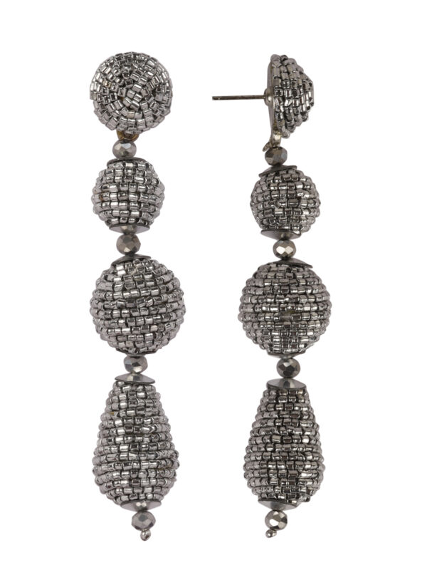 Crocus Silver Drop Earring - Image 3