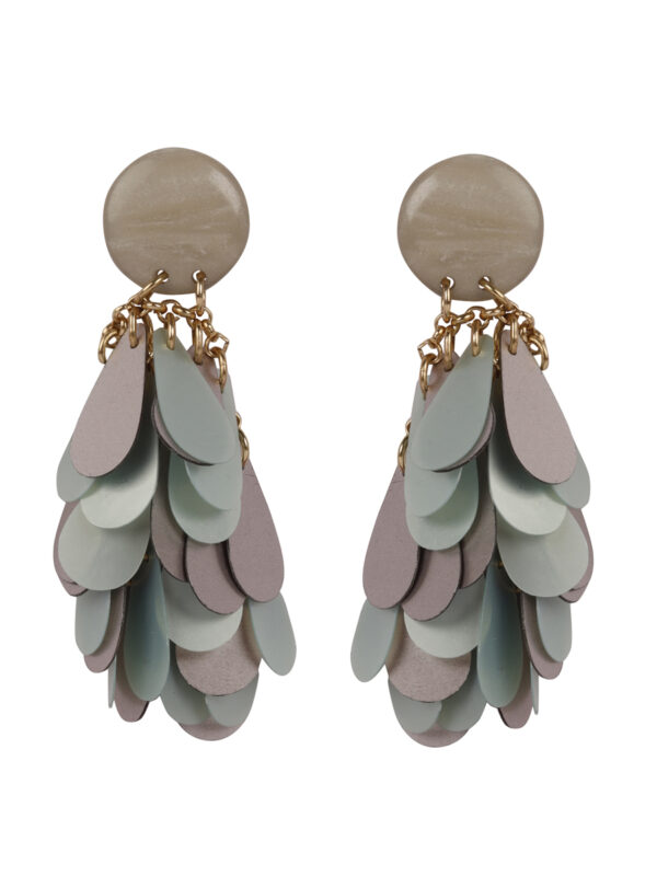 Canna Tasselled Contemporary Earrings