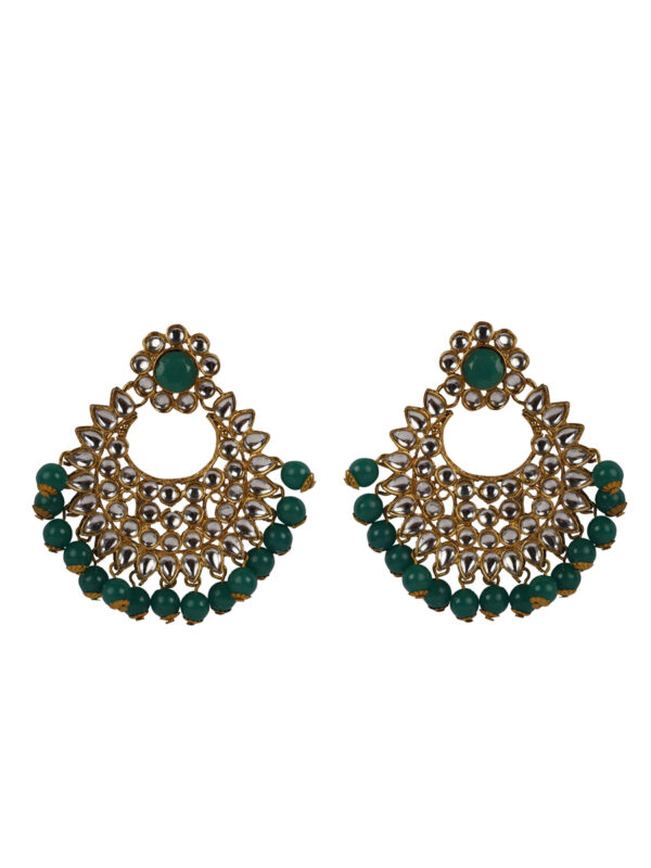 Athena Gold Plated Kundan Set - Image 6