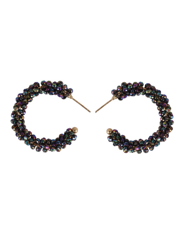 Basil Black Hoops