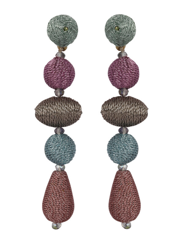 Crocus Multicolor Drop Earring - Image 2