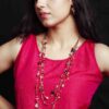 Globe Multi Layers Beaded Necklace