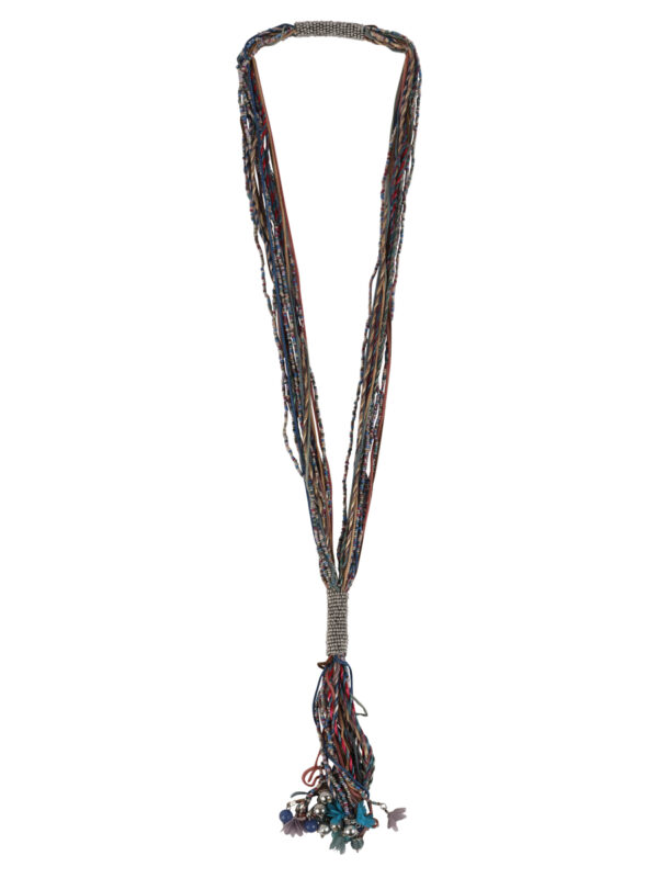 Paddle Long Layered Necklace - Image 2