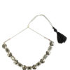 Aina Oxidised Mirror Choker Necklace Set - Image 3