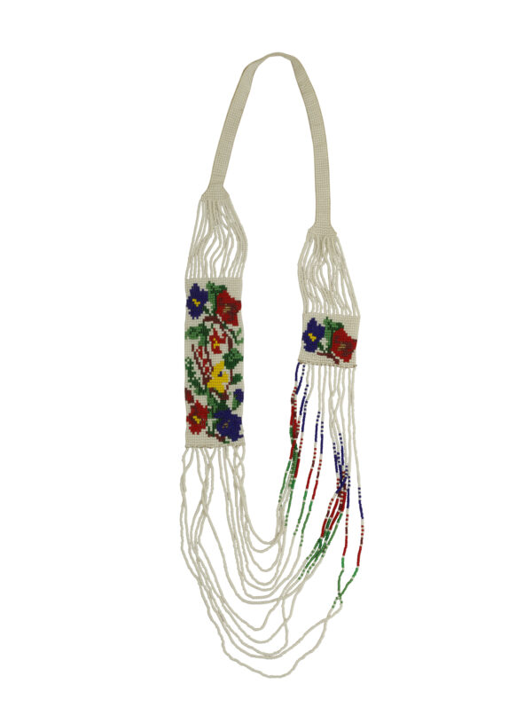 Jasmine White Beads Neckalce - Image 2