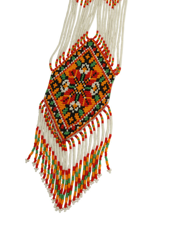 Flax Multicolor Beaded Neckalce - Image 3