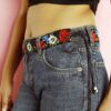 Shriya Black Beads Waist Belt - Image 4