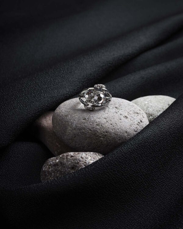 White Sprinkle Ring - Image 3