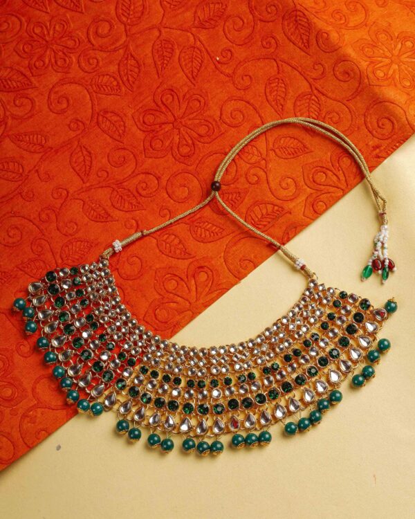 The Bridal Princess Traditional Indian Dulhan Jewellery Set - Image 3