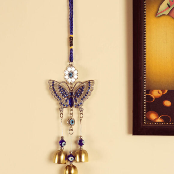 Evil Eye Butterfly Wall Hanging