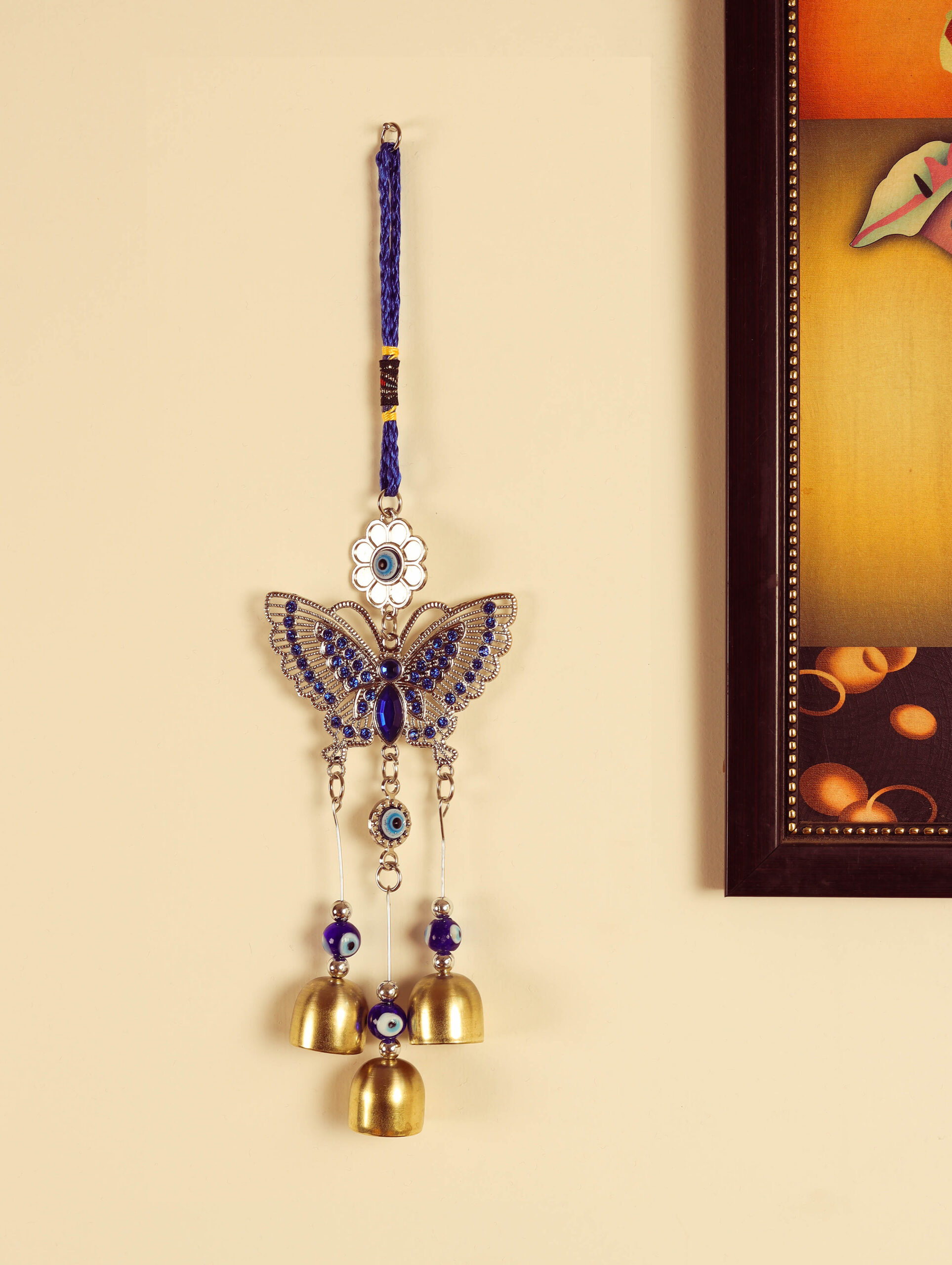 Evil Eye Butterfly Wall Hanging