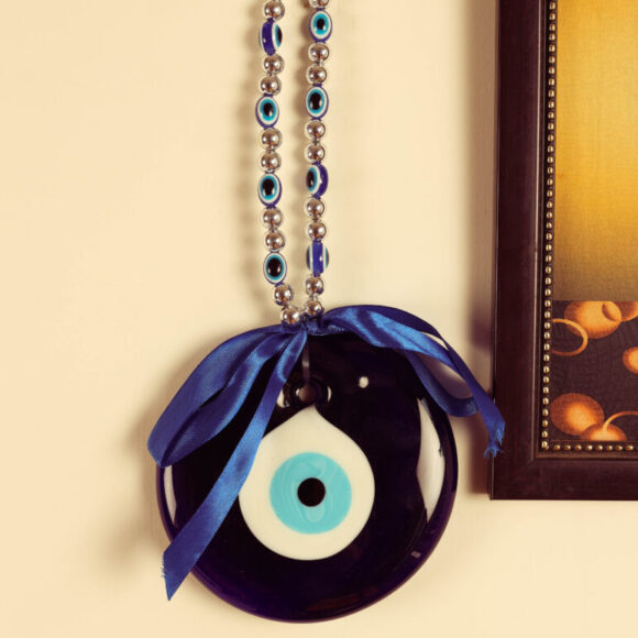 Large Evil Eye Beads Wall Hanging