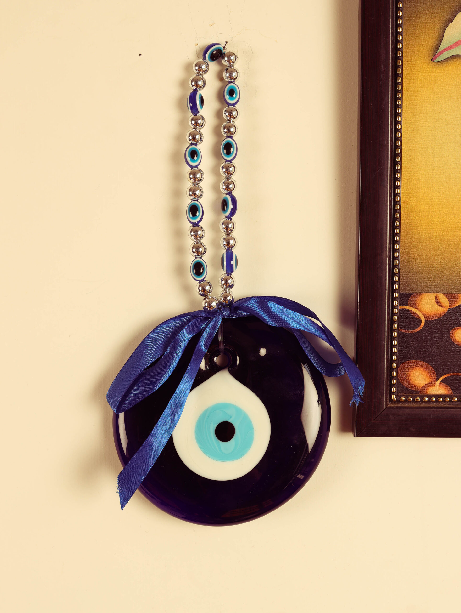 Large Evil Eye Beads Wall Hanging