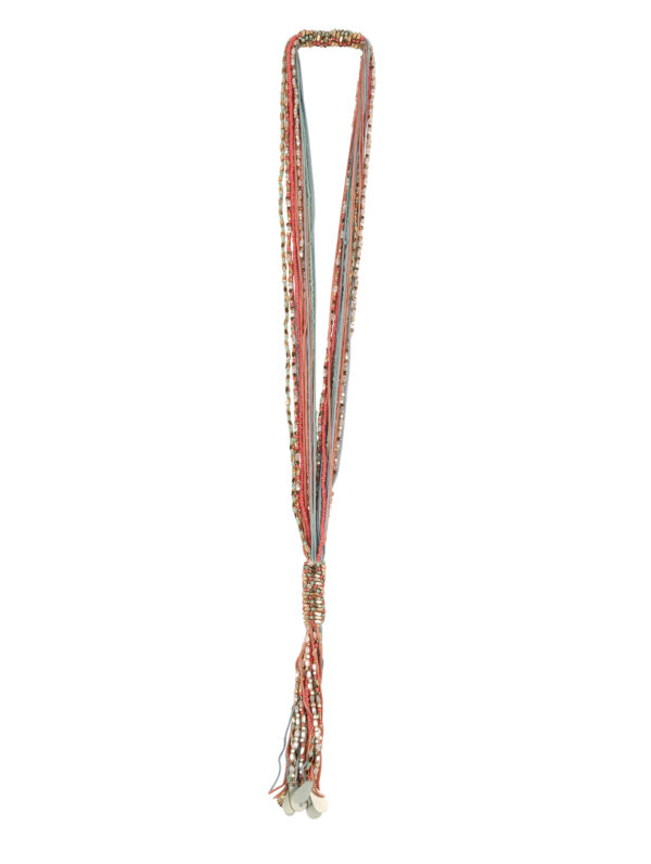 Multicolor Tassel Necklace - Image 2