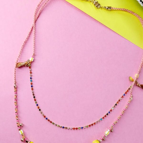 2 Layer Beaded Necklace